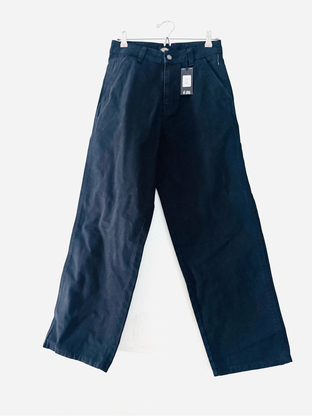 DICKIES Women's Regular Fit Duck Black Pants FPR05SBK Size 6R